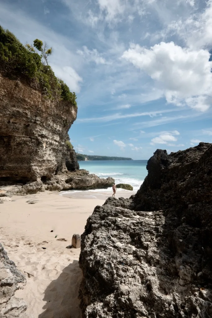 Coastal landscape on Bali